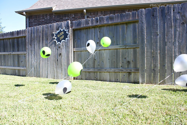 space themed birthday party games