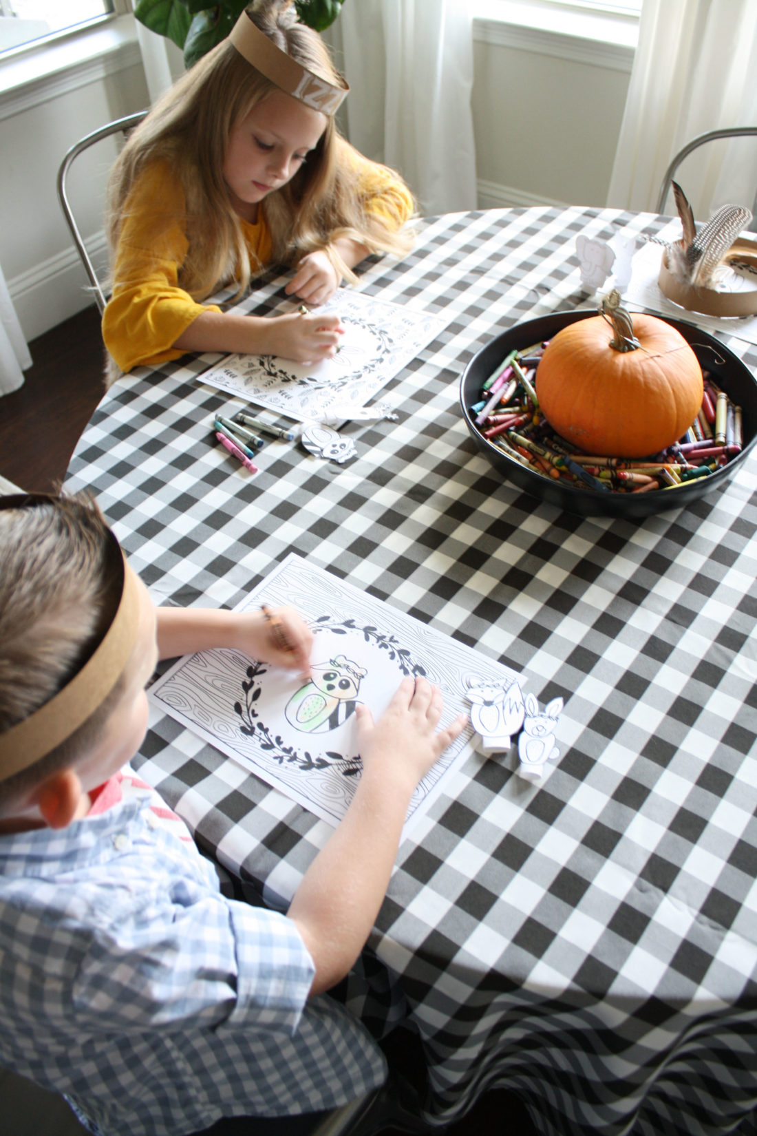 printable thanksgiving placemats for kids