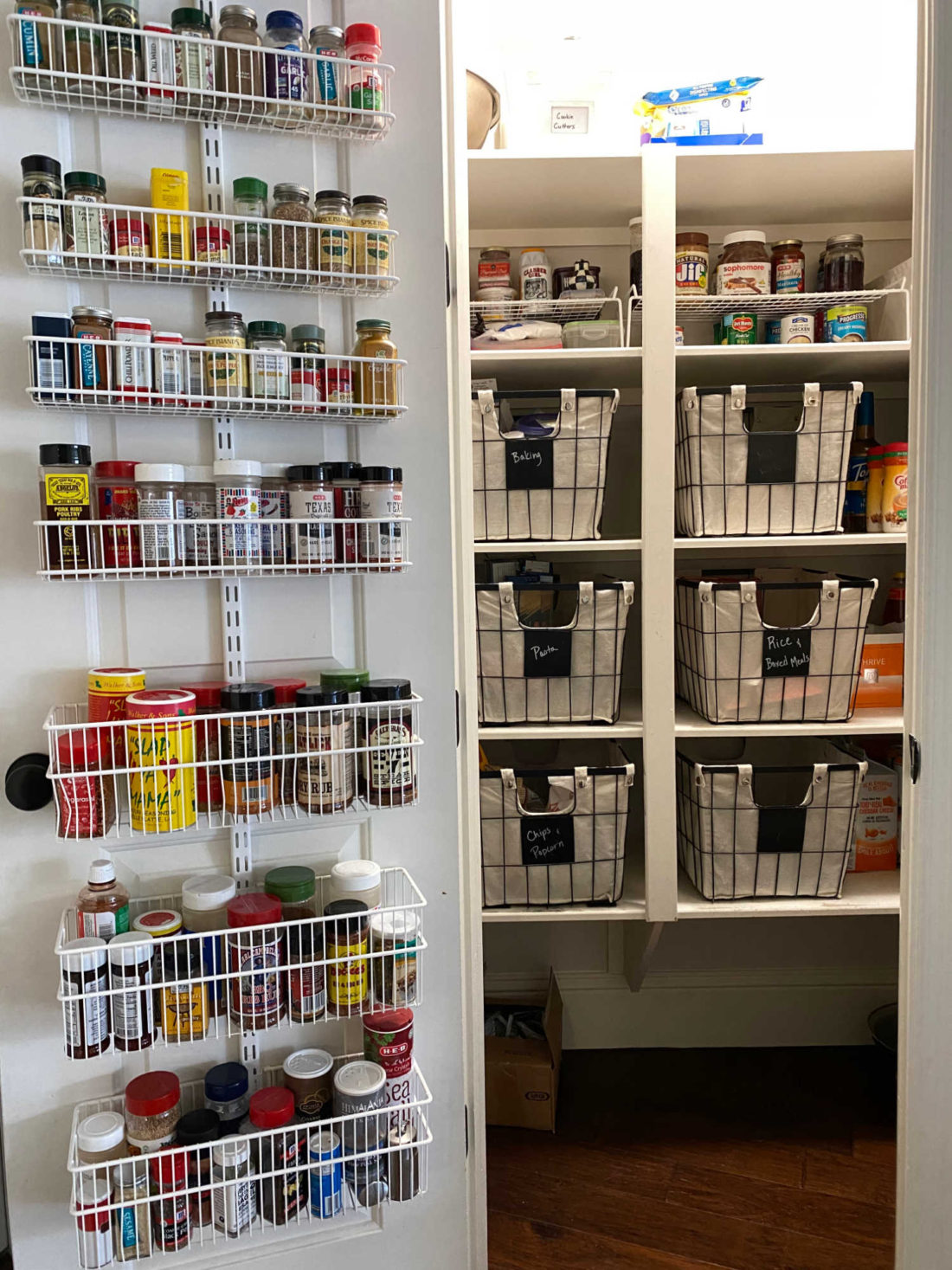 pantry makeover before
